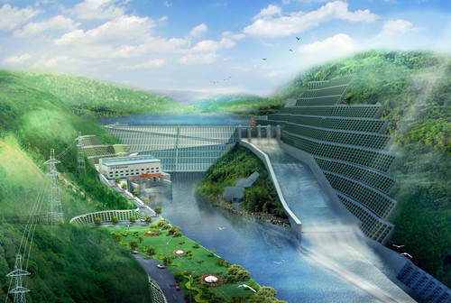 雄关区老挝南塔河1号水电站项目
